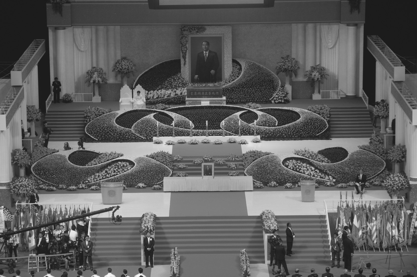 Церемонія поховання доктора Муна в Кореї, 2012 рік